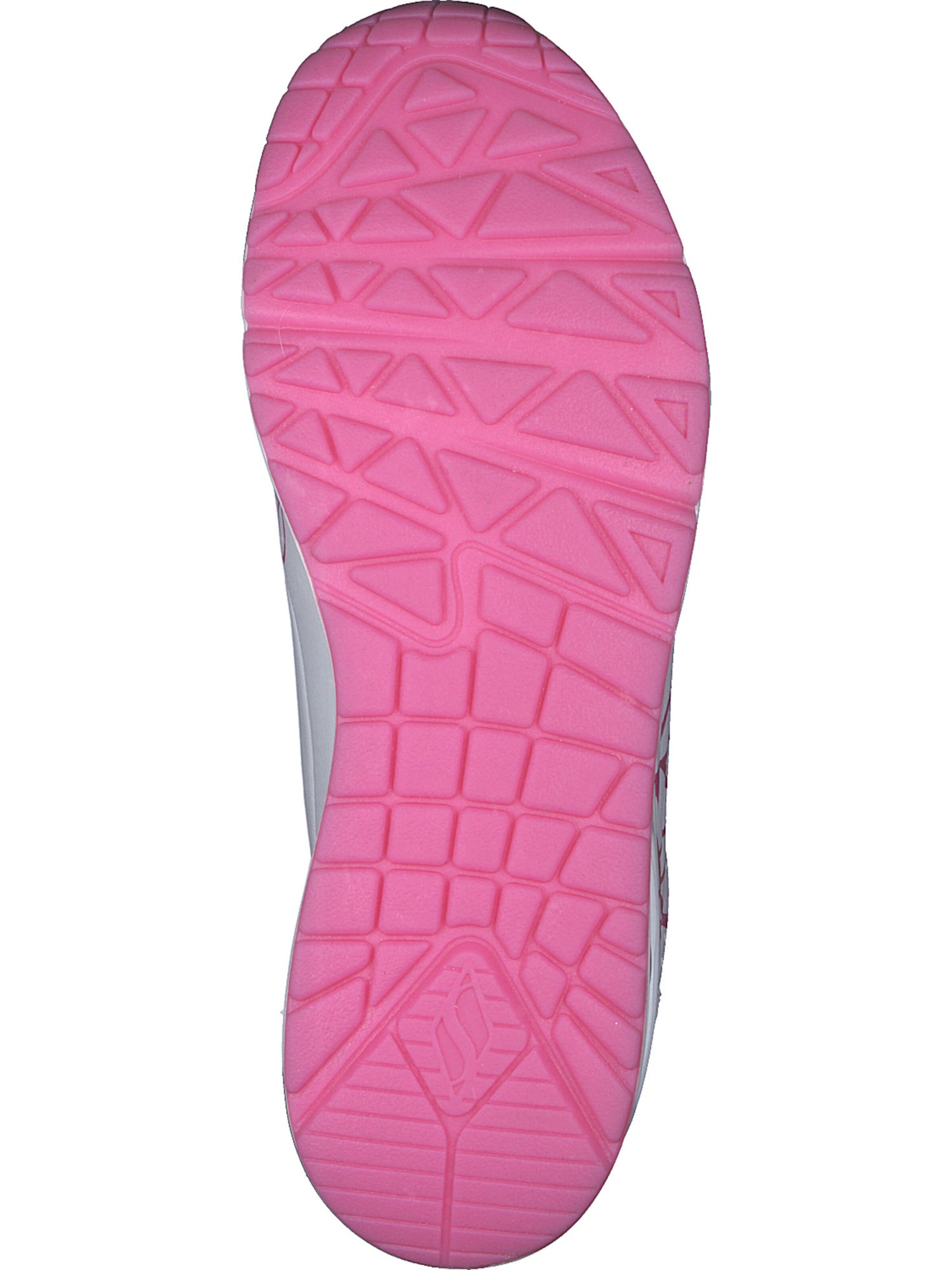 Baskets basses 'Uno - Twin Hearts' SKECHERS en blanc