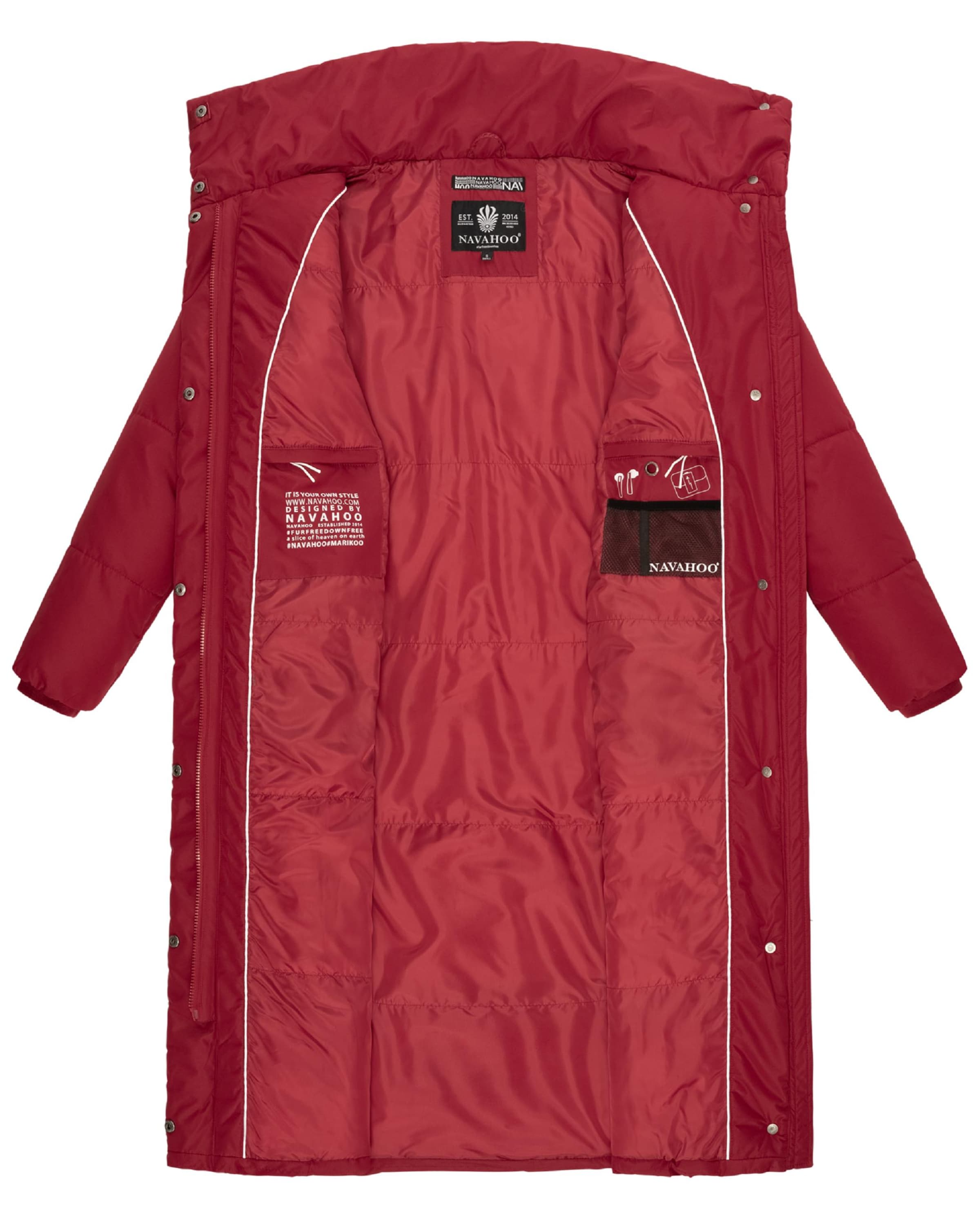 NAVAHOOZimski kaput 'Mirenaa' - crvena boja