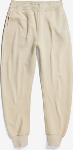 Pantalon G-Star RAW en beige : devant