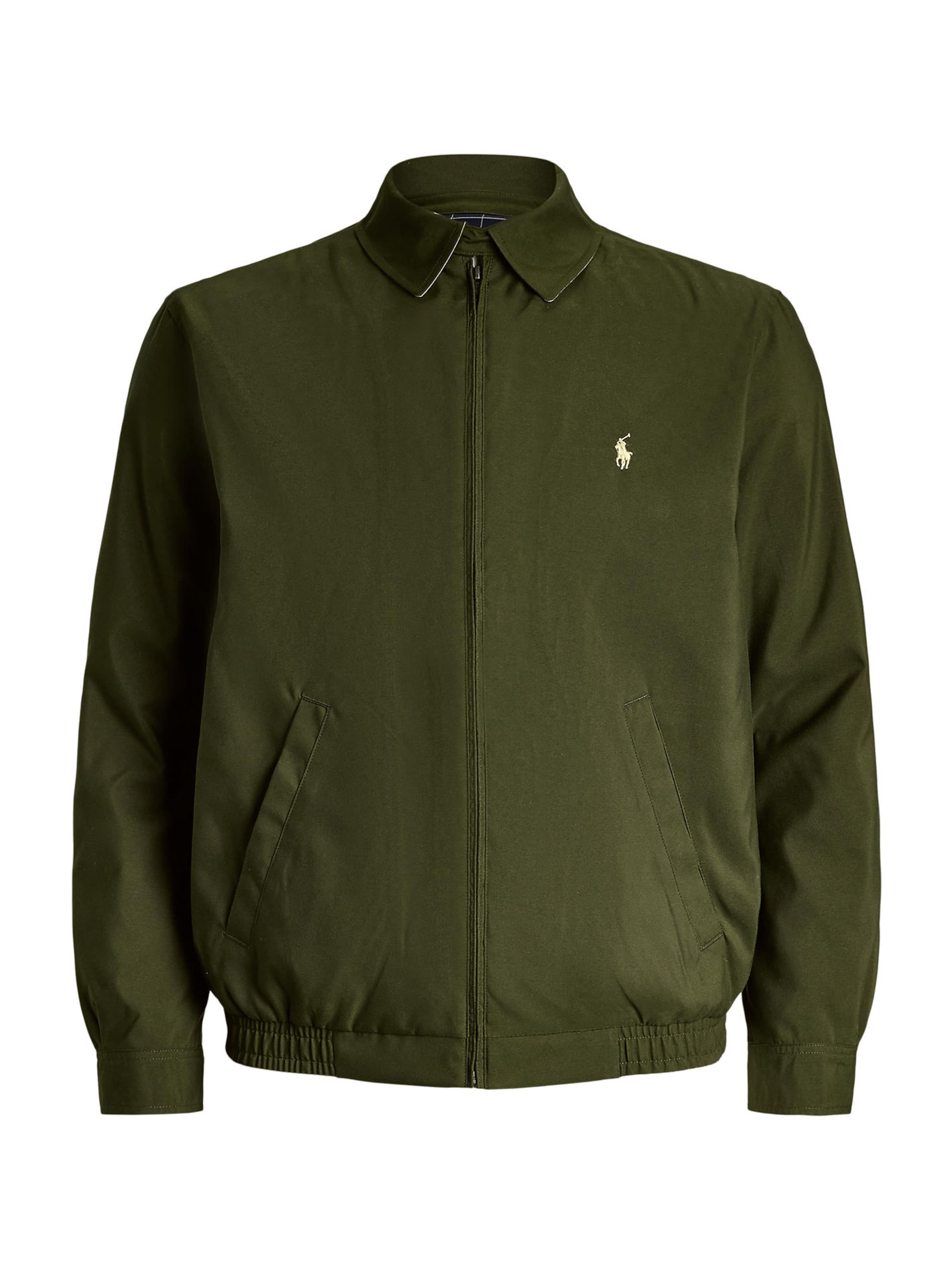 Polo Ralph Lauren Big & Tall Преходно яке 'BI-SWING' в зелено: отпред