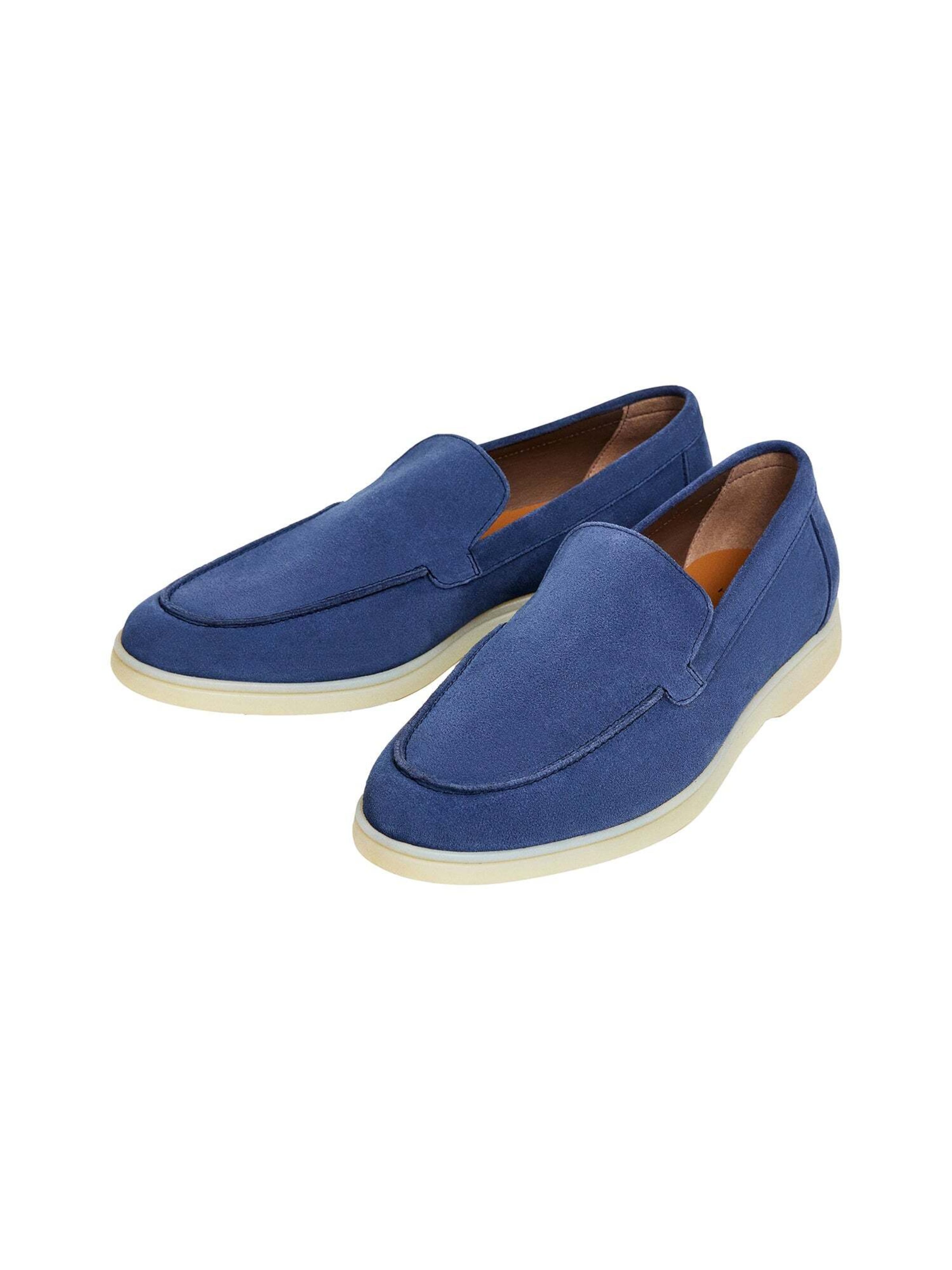 Mocassin 'Martin' Hackett London en bleu