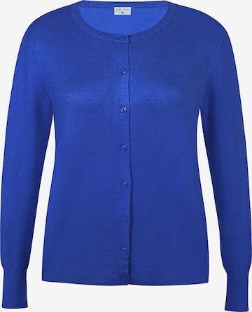 ze-ze Strickjacke 'Norma 106' in Blau: Vorderseite