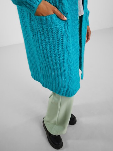 Y.A.S Knit Cardigan 'ELNA' in Green