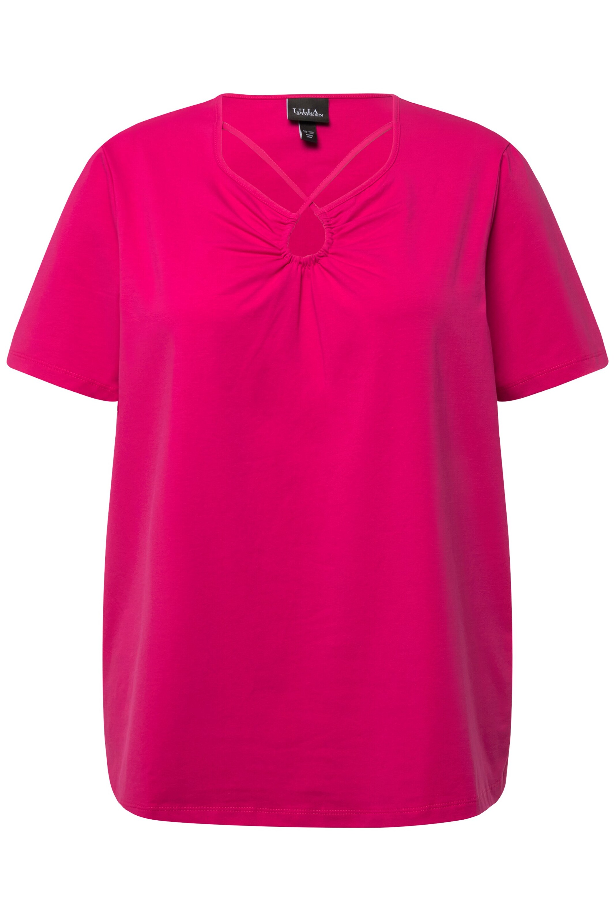 Ulla Popken Shirt in Roze: voorkant
