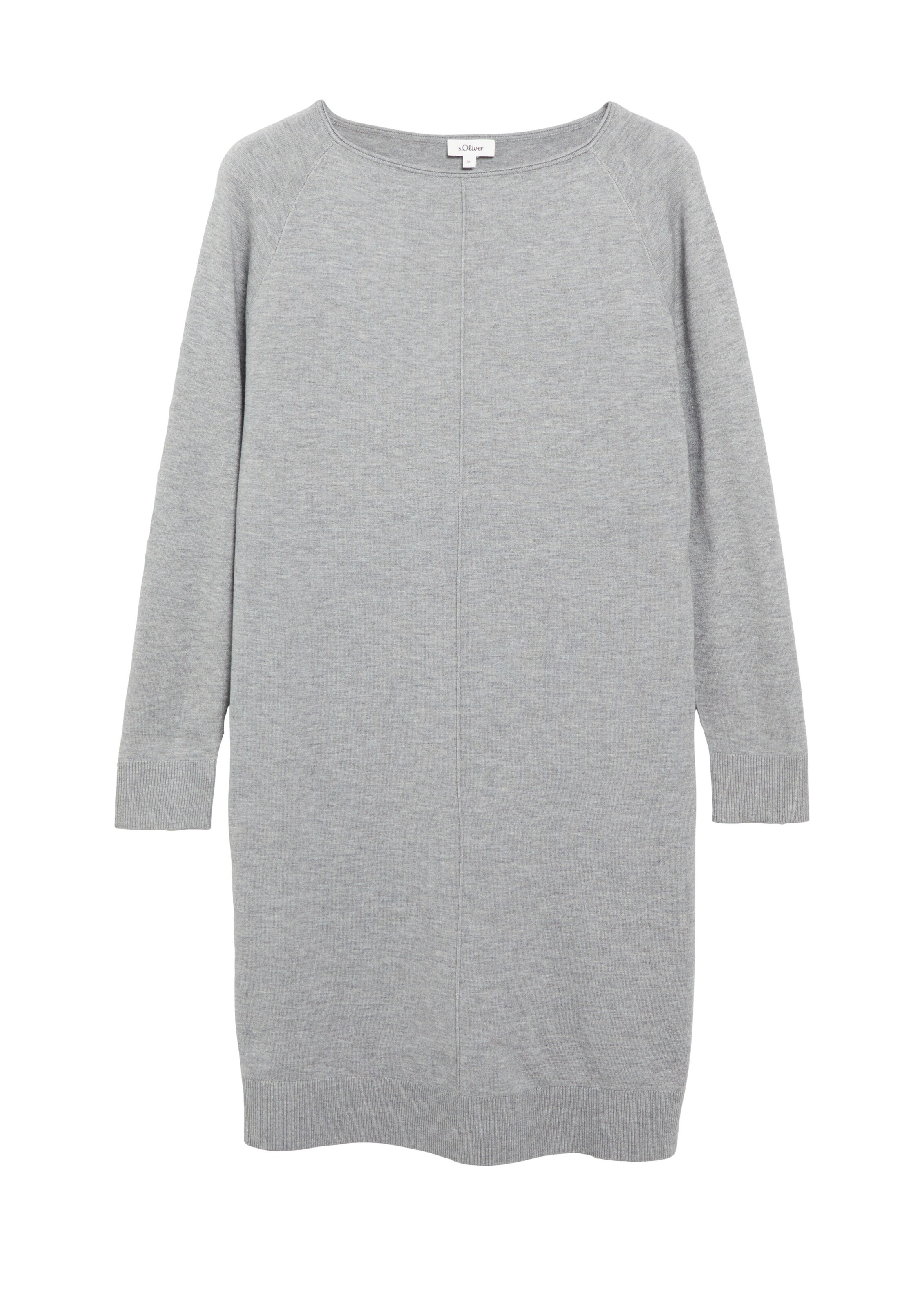 s.Oliver Knit dress in Grey: front