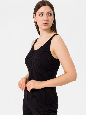 Dandalo Knitted top in Black