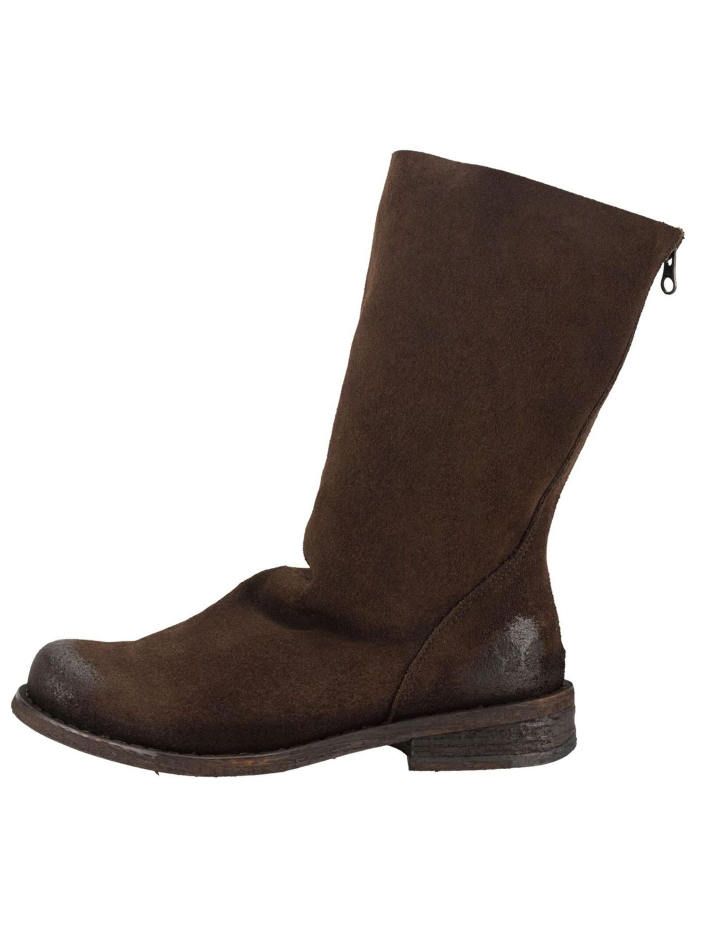 Felmini Wide Fit Ankle Boots in Brown