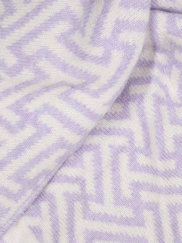 Foulard Zwillingsherz en violet