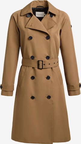 Manteau mi-saison 'Rula2' khujo en marron : devant