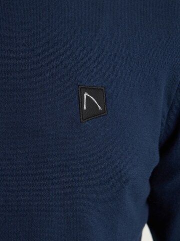 CHASIN' Trui 'Ard Mock' in Blauw