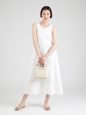 OUI Καλοκαιρινό φόρεμα σε λευκό: μπροστά