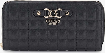 Porte-monnaies GUESS en noir : devant
