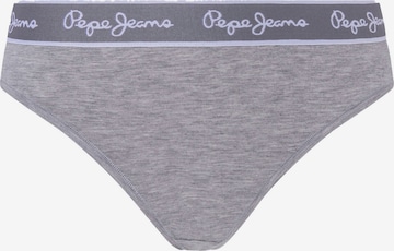 Pepe Jeans String in Grau: Vorderseite