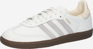 Sneaker bassa 'Samba' di ADIDAS ORIGINALS in bianco: frontale