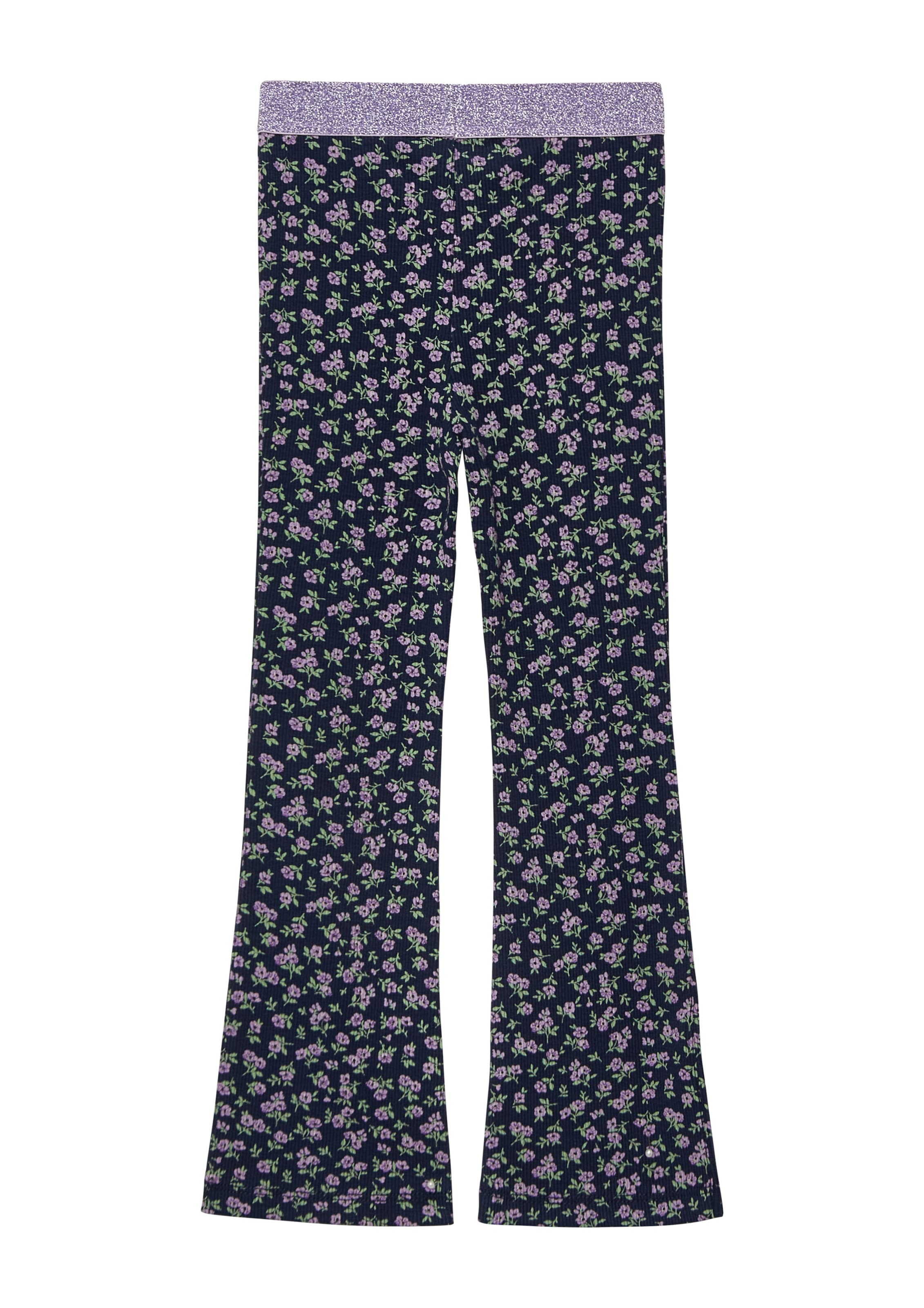 s.Oliver Flared Leggings in Blue