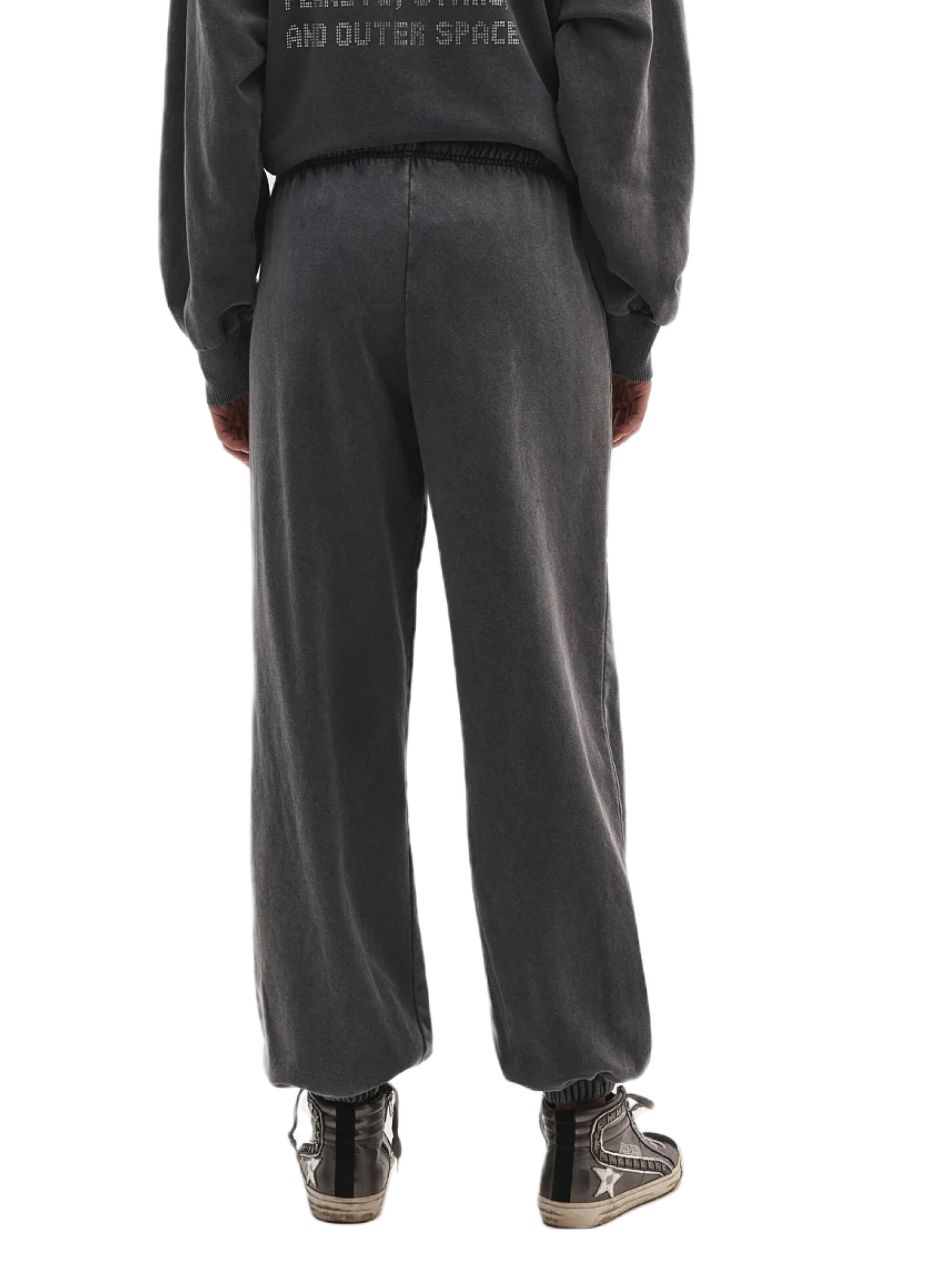 No Matter What Baggy Hose in Grau