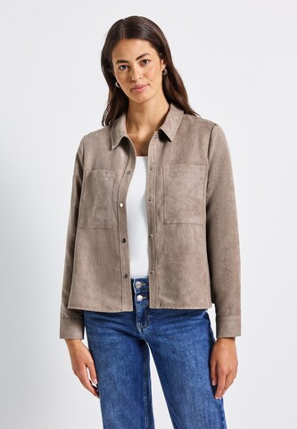 STREET ONE Jacke in Braun: Vorderseite