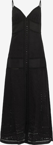 AllSaints Рокля 'DAHLIA' в черно: отпред