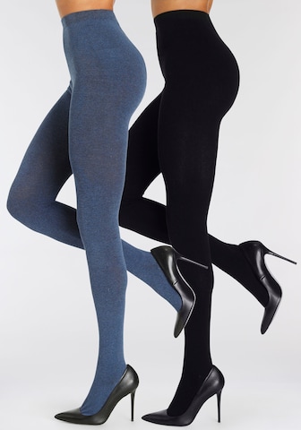 LASCANA Колготки в Синий: спереди