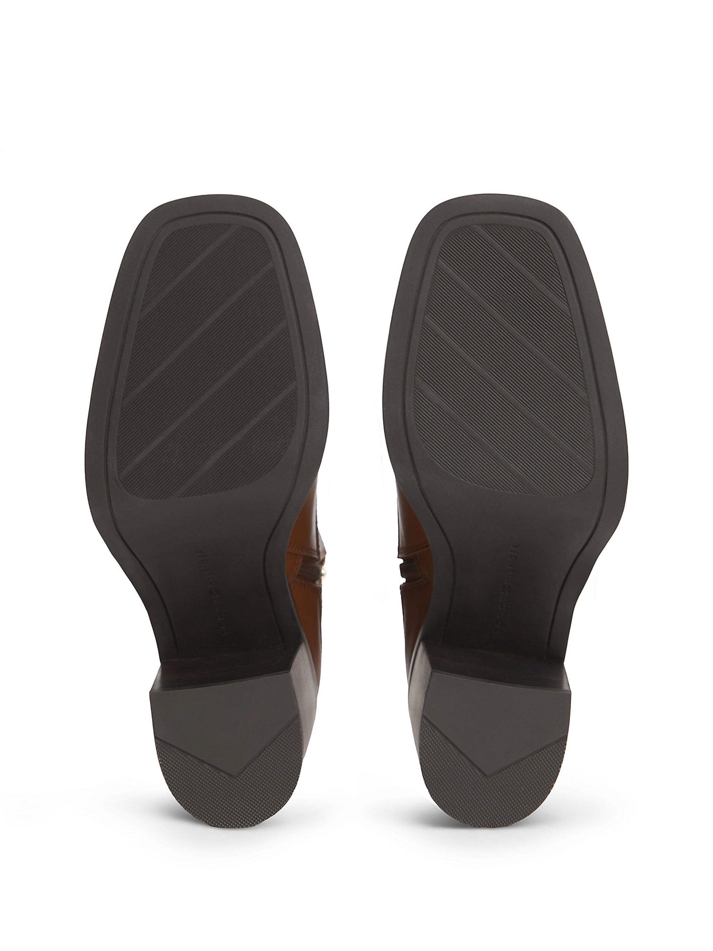 TOMMY HILFIGER Schnürstiefelette in Braun
