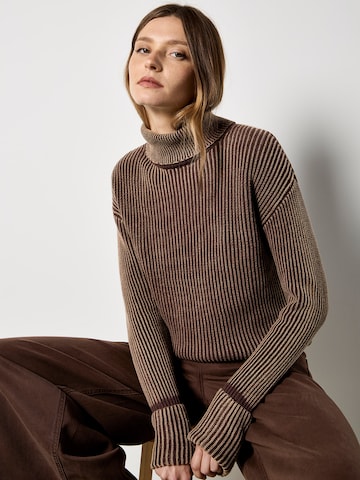 Pull-over Apricot en marron : devant