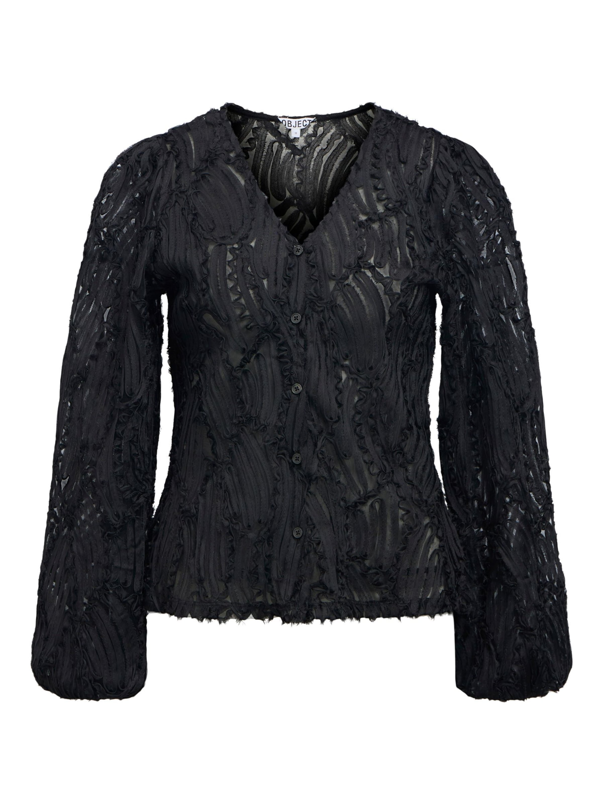 OBJECT Blouse 'OBJLucie Luka' in Black: front