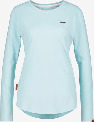 T-shirt 'LeaAK' alife & kickin en bleu : devant