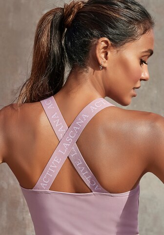 LASCANA ACTIVE Sporttop in Pink