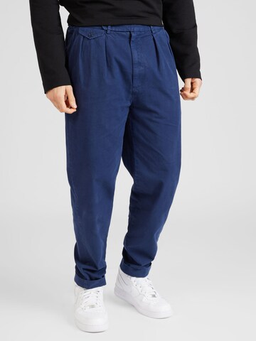 Tapered Pantaloni con pieghe di Polo Ralph Lauren in blu: frontale