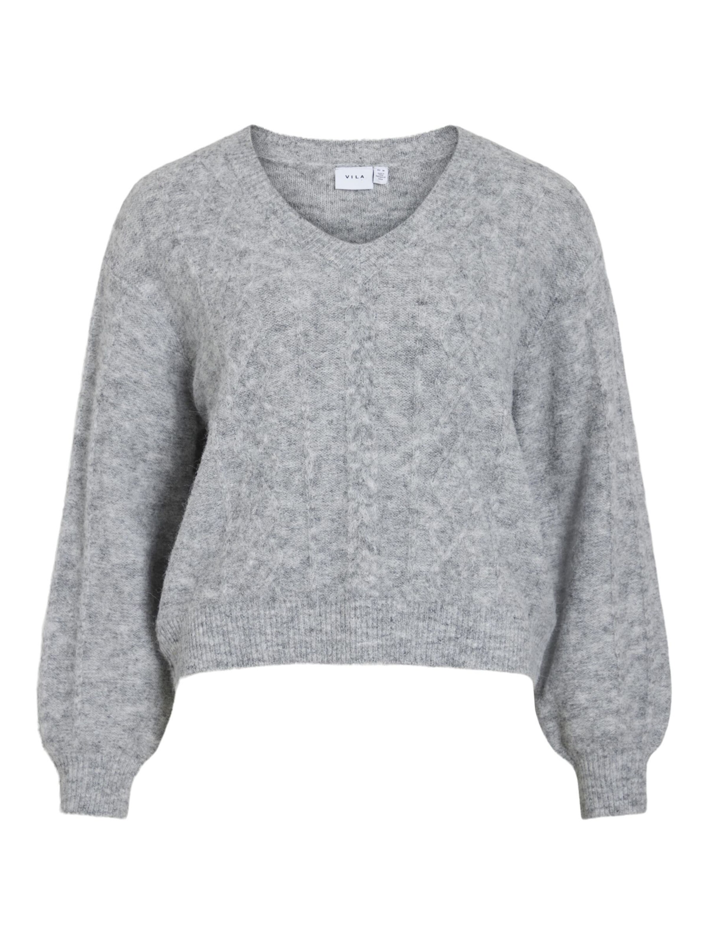 Pull-over VILA en gris : devant