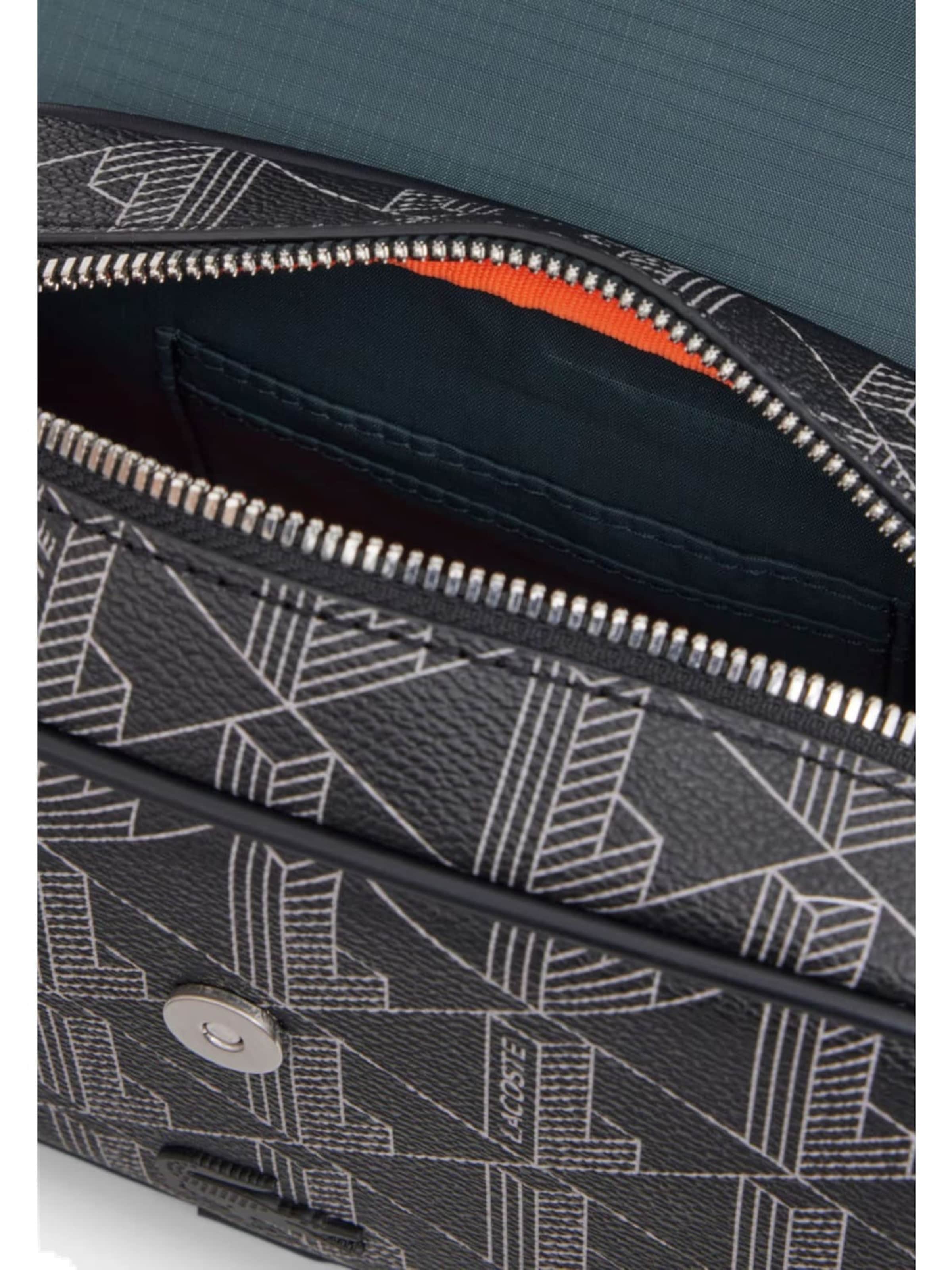 Sacs à main 'Lacoste Sacoche messenger à Rabat The Blend Noir Gris' LACOSTE en noir