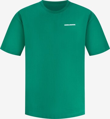 Smilodox Shirt 'Adrian' in Groen: voorkant
