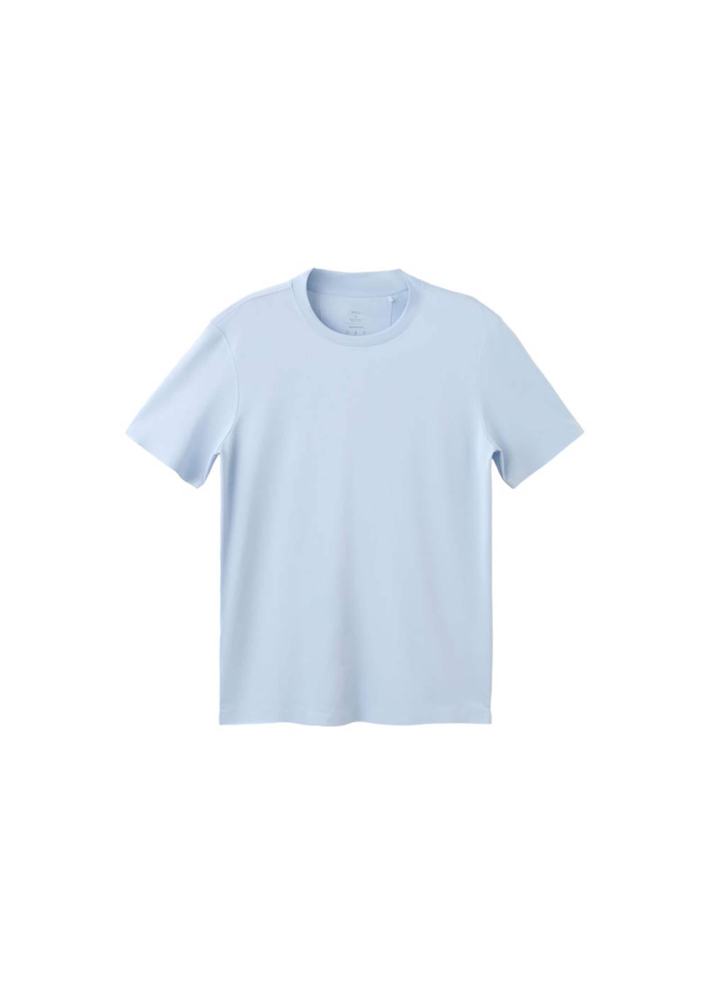 MANGO MAN Shirt in Blue: front