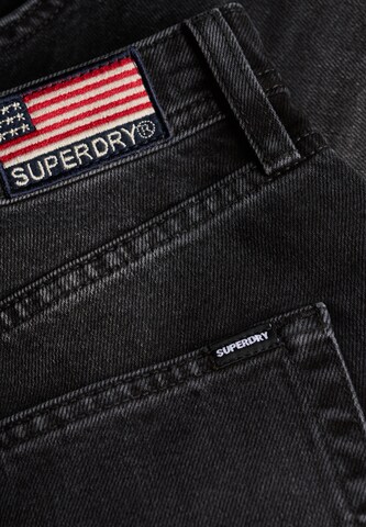 Superdry Regular Jeans in Zwart