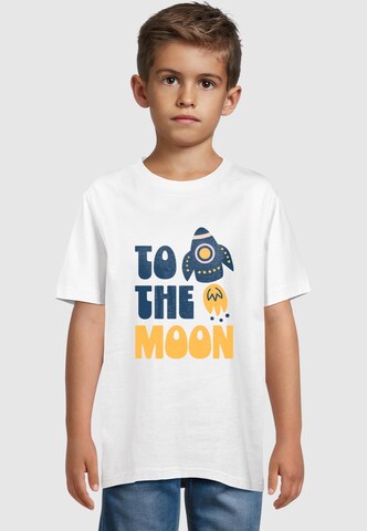 T-Shirt 'To the Moon' Merchcode en blanc : devant