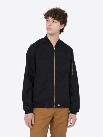 Giacca di mezza stagione 'Hughson' di DICKIES in nero: frontale