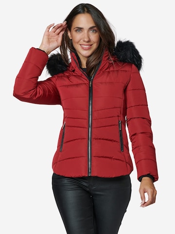 KOROSHI Zimní bunda – červená