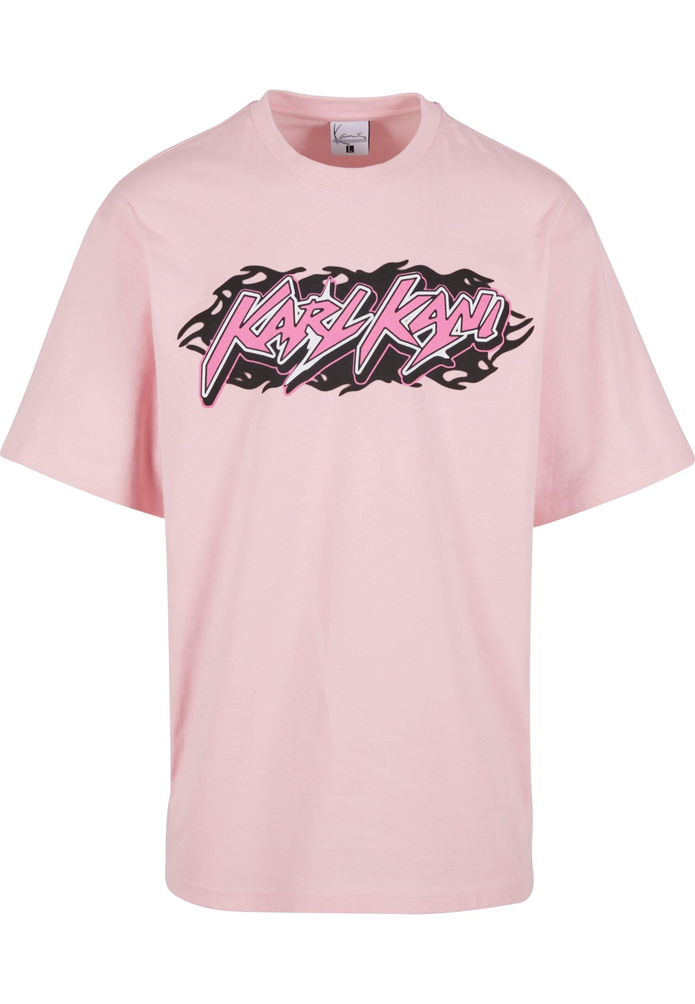 Karl Kani Shirt in Roze: voorkant