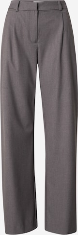 WEEKDAYHlače s naborima 'Drew' - siva boja: prednji dio