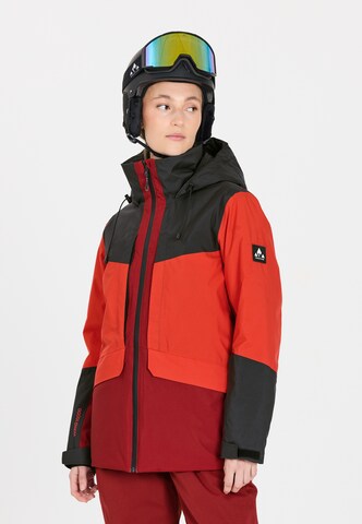 Whistler Sportjas in Rood: voorkant