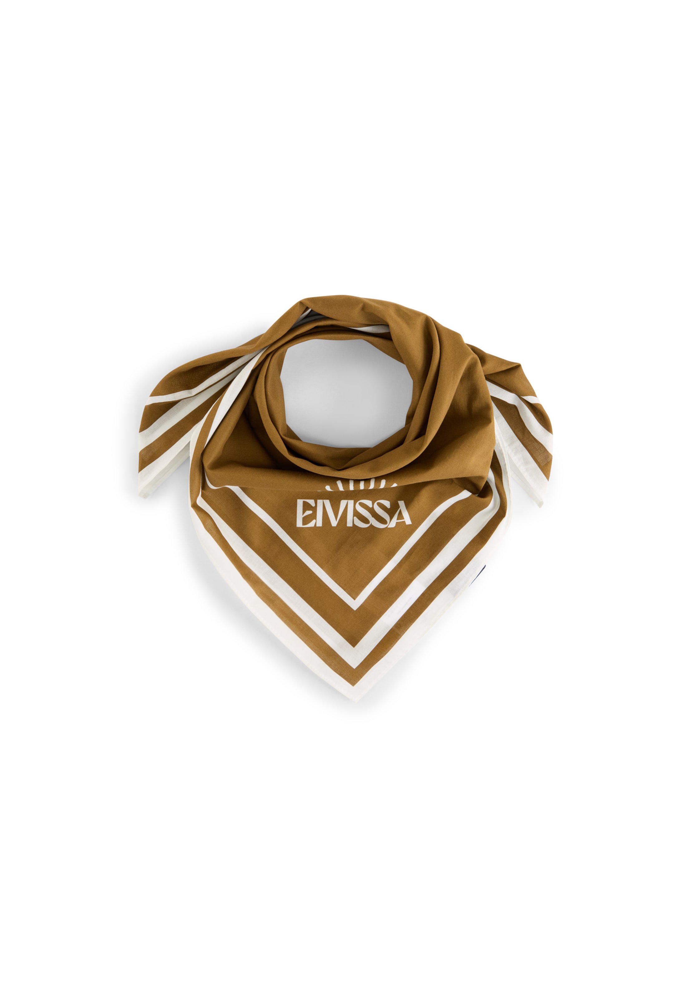 Foulard ' Bandana-Krawattentuch ' STRELLSON en marron : devant