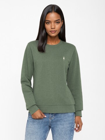 NIKIN Sweatshirt in Green: front
