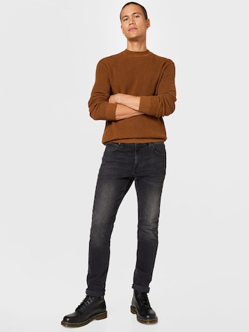 TOM TAILOR Sweater in Brown