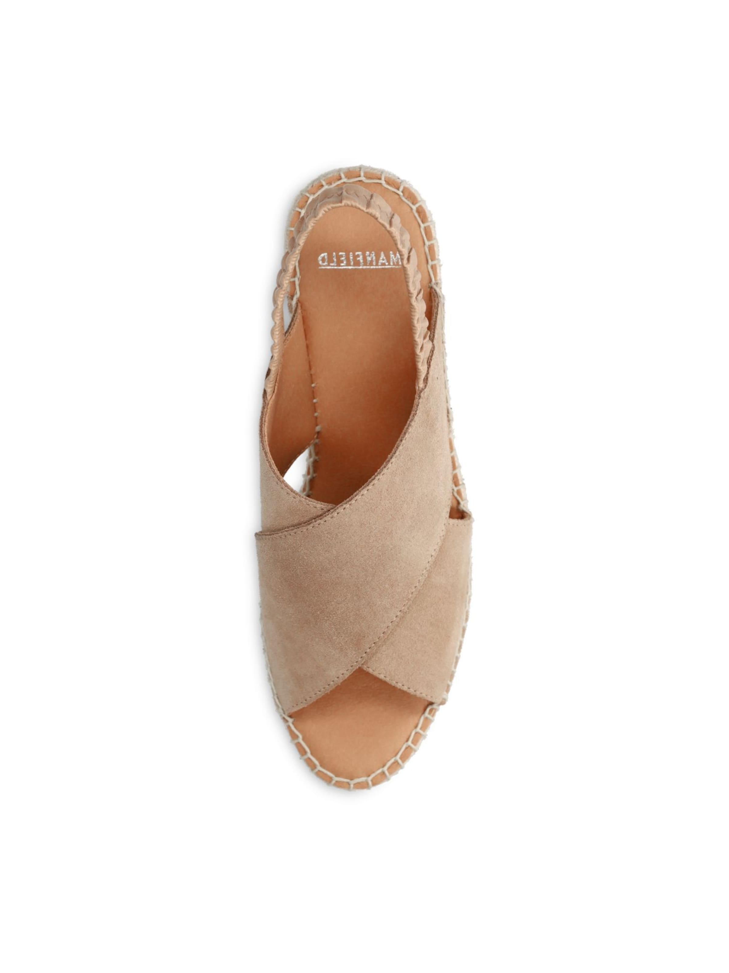 Sandales MANFIELD en marron