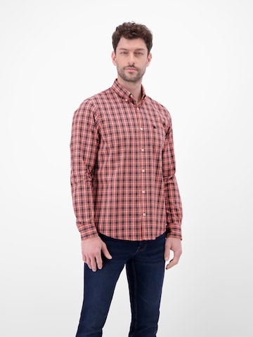 LERROS Regular fit Button Up Shirt in Red