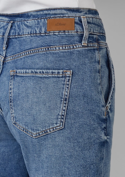 s.Oliver Shorts in blue denim, Produktansicht