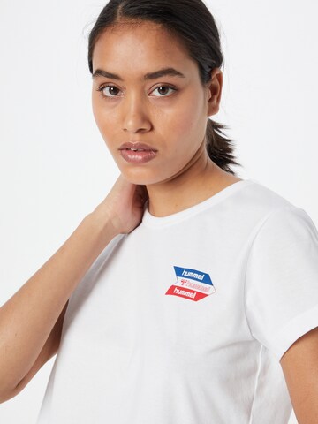 T-shirt fonctionnel 'TEXAS' Hummel en blanc