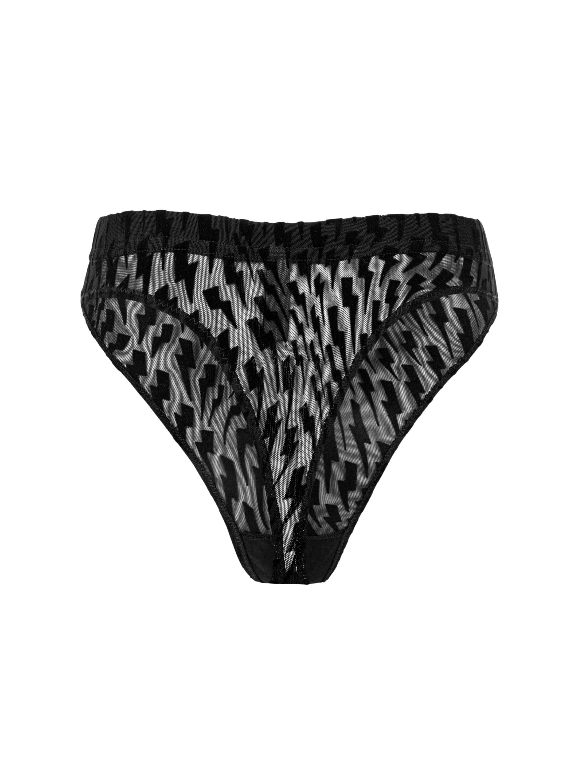 String 'Thunderbeats' di EKCENTRIK in nero