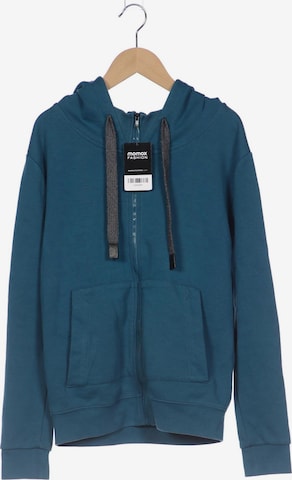 s.Oliver Sweatshirt & Zip-Up Hoodie in XS in Blue: front