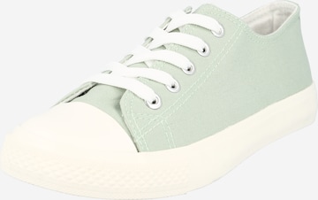 Dorothy Perkins Sneakers in Green: front